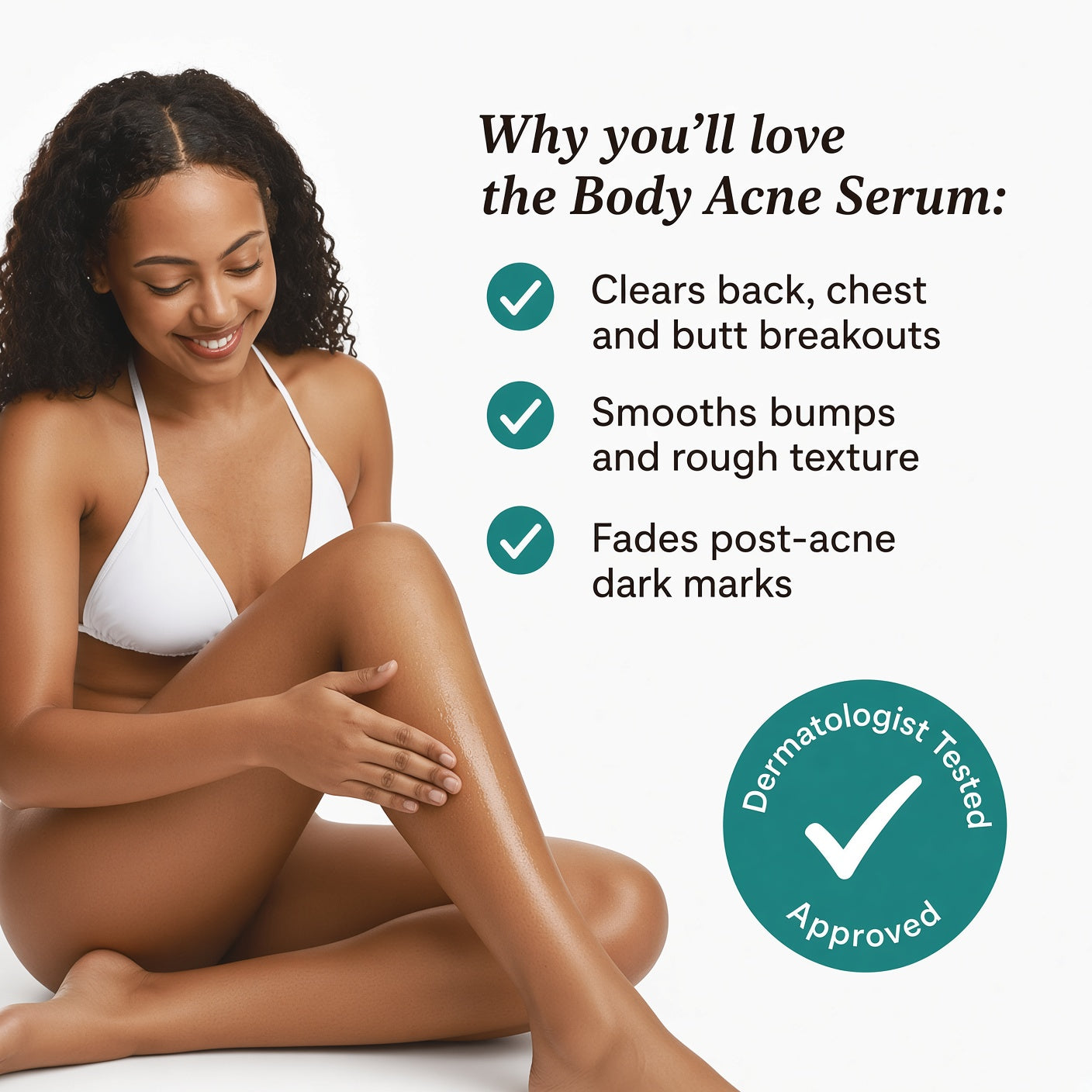 Bare & Bold Body Acne Serum 15% Mandelic Acid